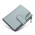 Women's Purple Faux Leather Bifold Wallet – Stylish - Image 15